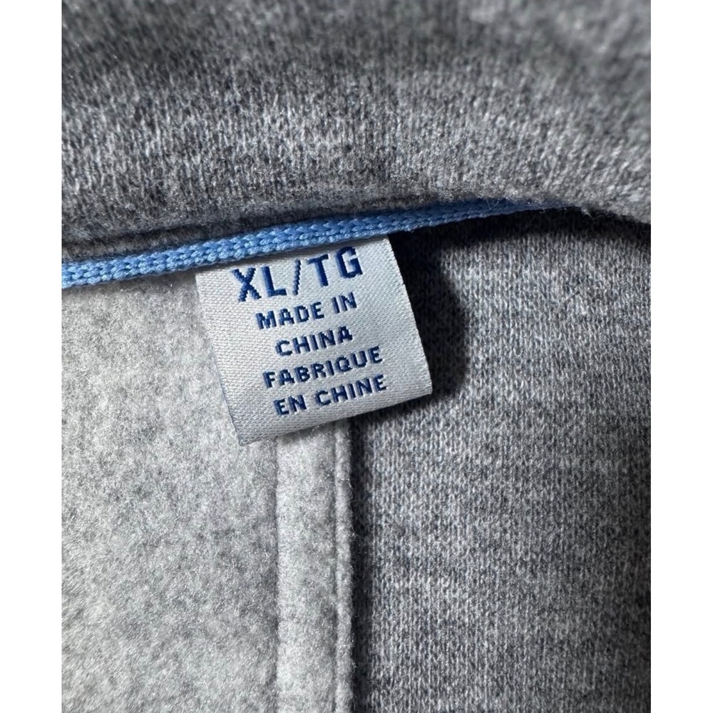 Tommy Bahama Mens XL Grey Fleece Button Front Shirt Jacket Shacket Heathered - Picture 3 of 10